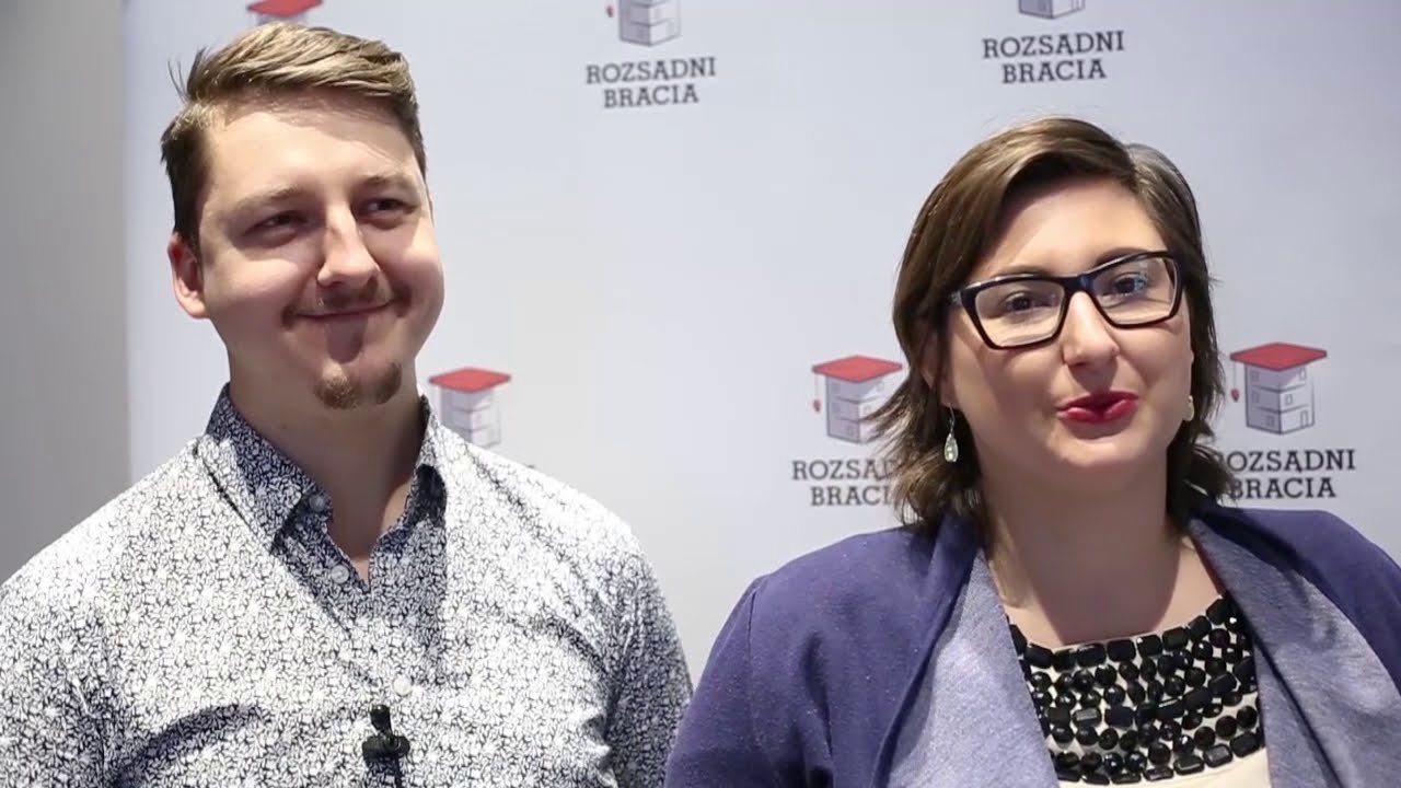 Kadr z filmu z wypowiedzią uczestników szkolenia