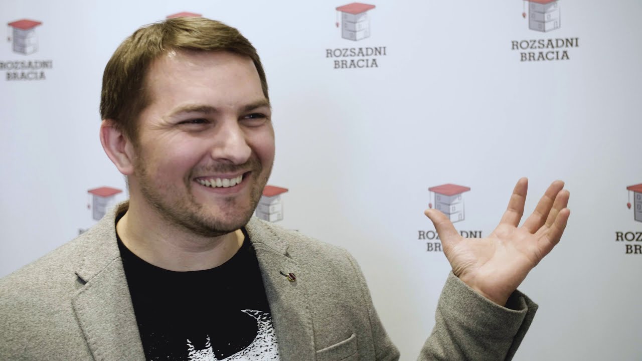 Kadr z filmu z wypowiedzią uczestników szkolenia